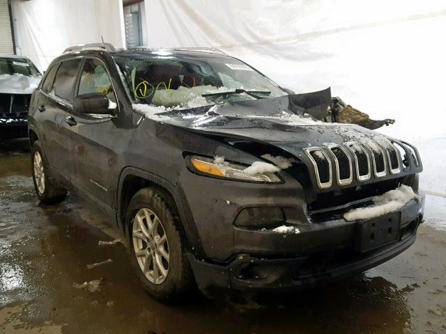 1C4PJMCB9FW636129 - 2015 JEEP CHEROKEE L CHARCOAL photo 1