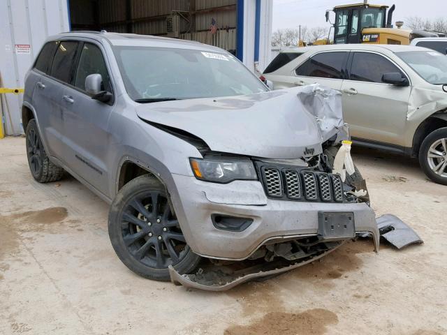 1C4RJEAG5HC745799 - 2017 JEEP GRAND CHER SILVER photo 1