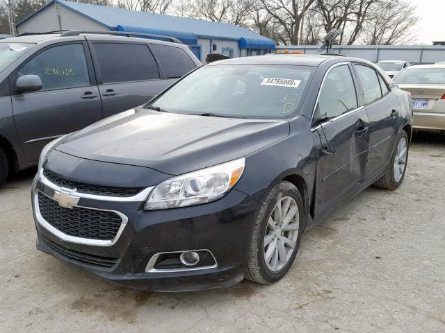 1G11E5SLXEF232015 - 2014 CHEVROLET MALIBU 2LT BLUE photo 2