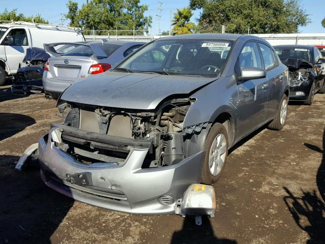 3N1AB6AP3AL693912 - 2010 NISSAN SENTRA 2.0 GRAY photo 2