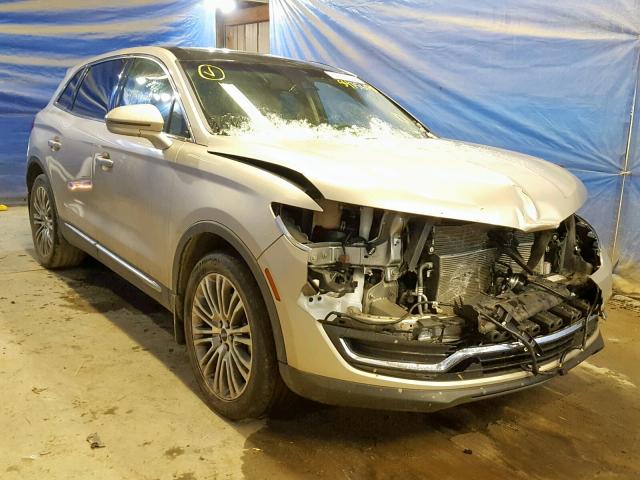 2LMPJ8LR2HBL53418 - 2017 LINCOLN MKX RESERV TAN photo 1