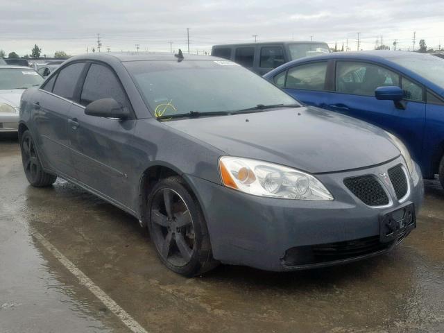 1G2ZH57N284196238 - 2008 PONTIAC G6 GT GRAY photo 1