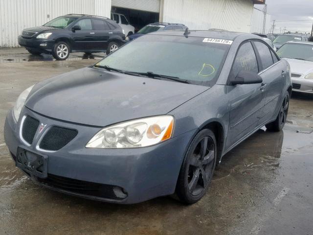 1G2ZH57N284196238 - 2008 PONTIAC G6 GT GRAY photo 2