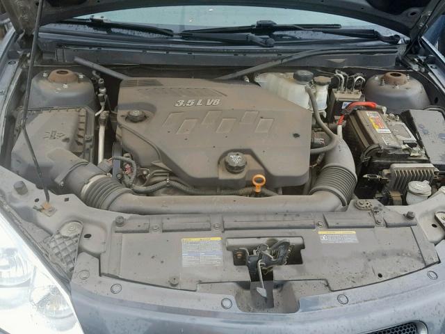 1G2ZH57N284196238 - 2008 PONTIAC G6 GT GRAY photo 7