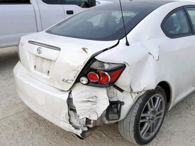JTKDE3B78A0307702 - 2010 TOYOTA SCION TC 白色 照片 9