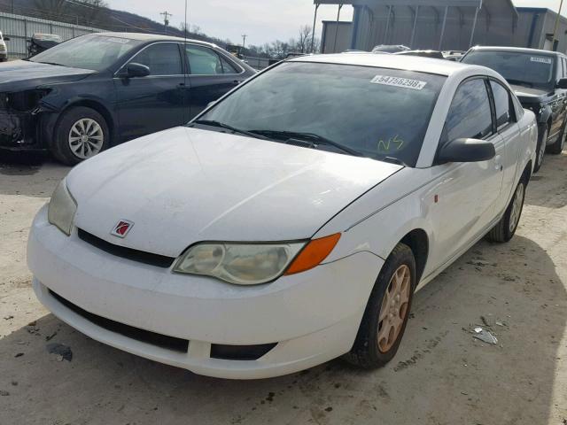 1G8AN12FX4Z136435 - 2004 SATURN ION LEVEL WHITE photo 2