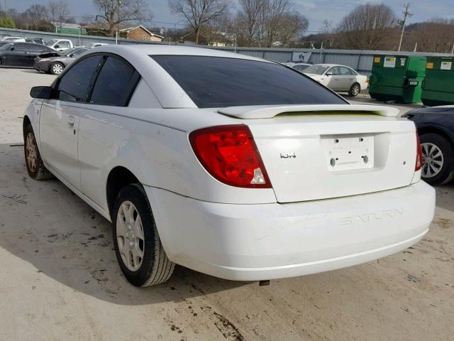 1G8AN12FX4Z136435 - 2004 SATURN ION LEVEL WHITE photo 3