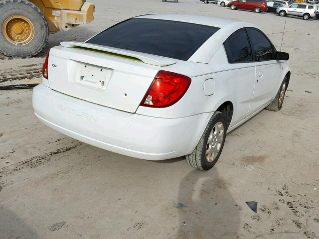 1G8AN12FX4Z136435 - 2004 SATURN ION LEVEL WHITE photo 4