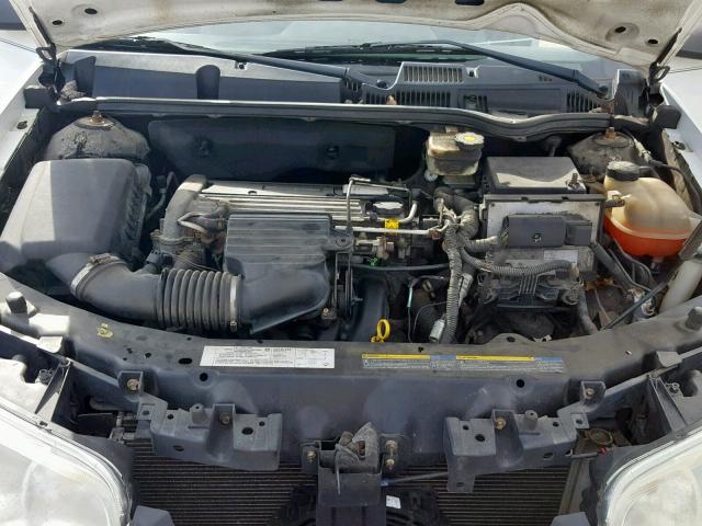 1G8AN12FX4Z136435 - 2004 SATURN ION LEVEL WHITE photo 7