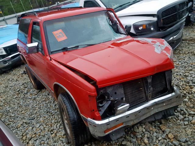 1GNCT18Z3M8229705 - 1991 CHEVROLET BLAZER S10 RED photo 1