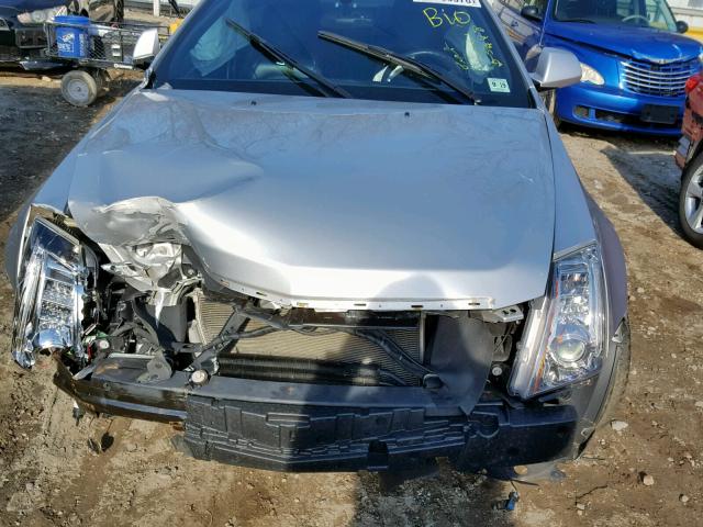 1G6DG1E34E0191583 - 2014 CADILLAC CTS PERFOR SILVER photo 7