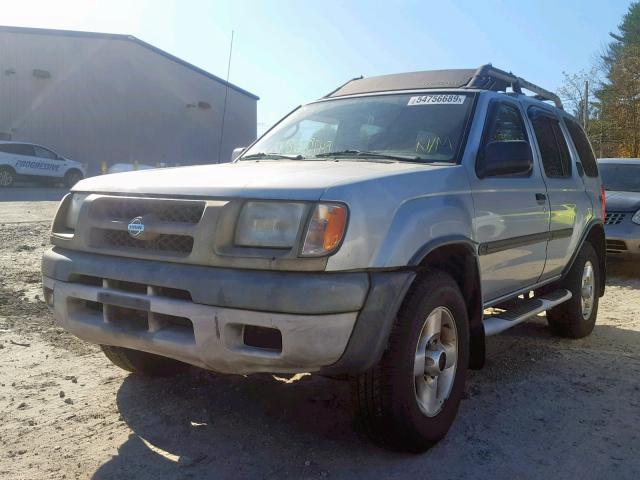 5N1ED28Y41C561782 - 2001 NISSAN XTERRA XE SILVER photo 2