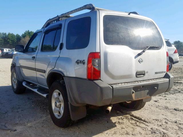 5N1ED28Y41C561782 - 2001 NISSAN XTERRA XE SILVER photo 3