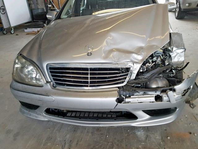 WDBNG70J36A480829 - 2006 MERCEDES-BENZ S 430 SILVER photo 7