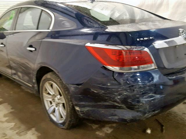 1G4GC5ED6BF362991 - 2011 BUICK LACROSSE C BLUE photo 9