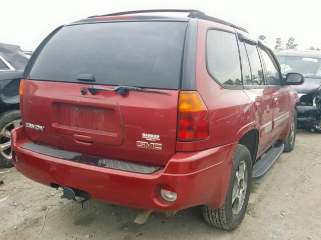 1GKDS13S342369741 - 2004 GMC ENVOY MAROON photo 4