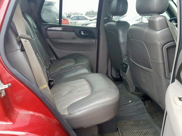 1GKDS13S342369741 - 2004 GMC ENVOY MAROON photo 6