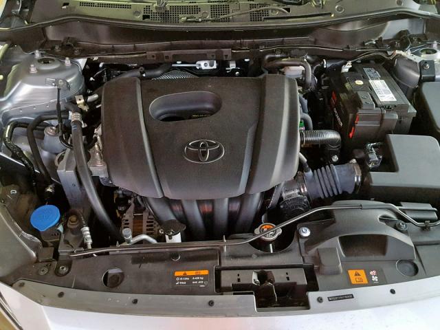 3MYDLBYV8HY190699 - 2017 TOYOTA YARIS IA SILVER photo 7