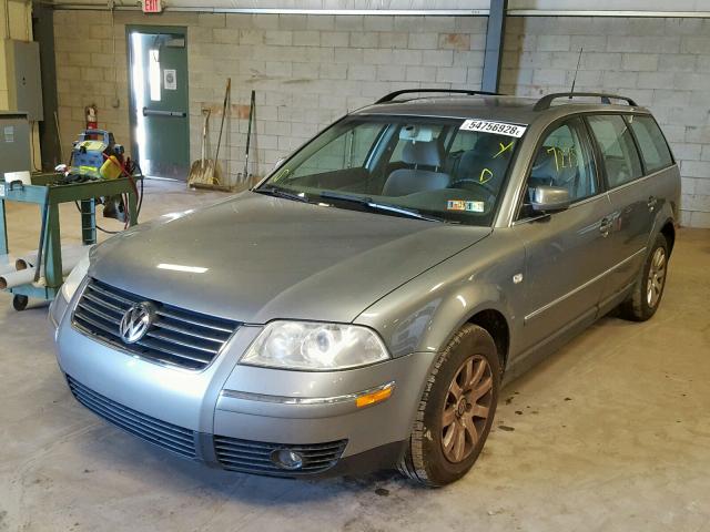 WVWVD63B03E322039 - 2003 VOLKSWAGEN PASSAT GLS GRAY photo 2