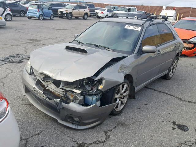 JF1GG79616G818000 - 2006 SUBARU IMPREZA WR GRAY photo 2