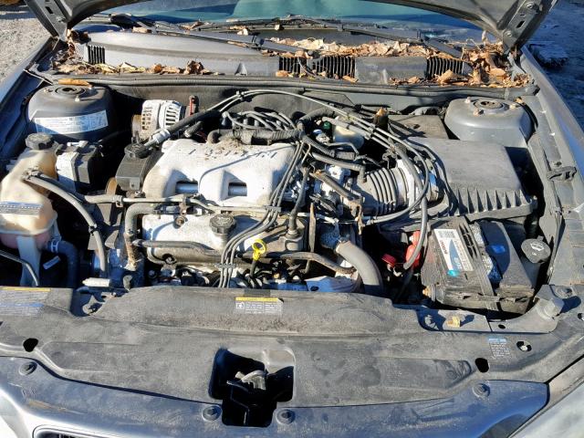 1G2NF52E74C230704 - 2004 PONTIAC GRAND AM S GRAY photo 7