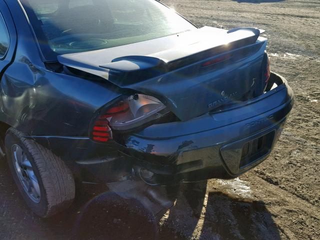 1G2NF52E74C230704 - 2004 PONTIAC GRAND AM S GRAY photo 9