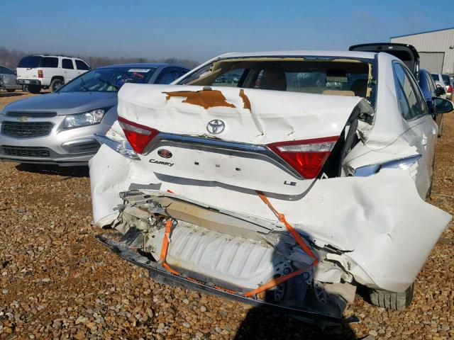 4T4BF1FK4GR542941 - 2016 TOYOTA CAMRY LE WHITE photo 9