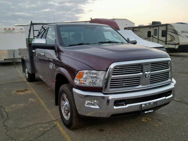 3C63D3KL0CG238271 - 2012 DODGE RAM 3500 L MAROON photo 1