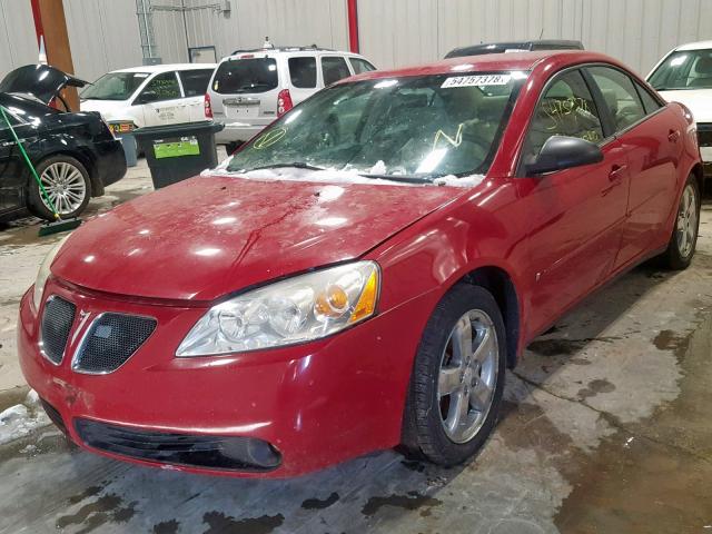 1G2ZH558464237284 - 2006 PONTIAC G6 GT RED photo 2