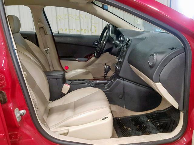 1G2ZH558464237284 - 2006 PONTIAC G6 GT RED photo 5