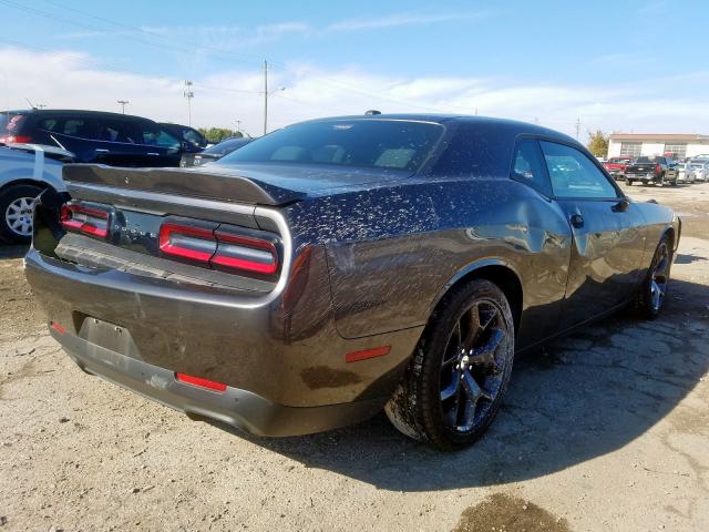 2C3CDZBT2KH583414 - 2019 DODGE CHALLENGER GRAY photo 4