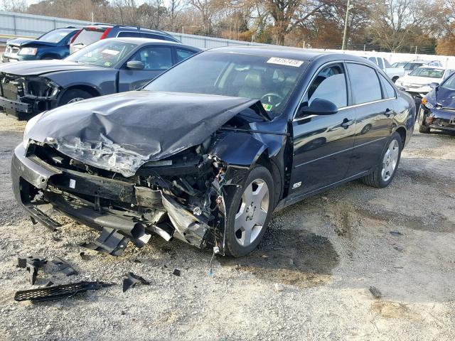 2G1WD58C669143827 - 2006 CHEVROLET IMPALA SUP 黑色 照片 2
