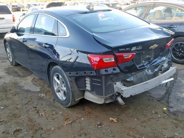 1G1ZB5ST9HF174740 - 2017 CHEVROLET MALIBU LS Qara foto 3