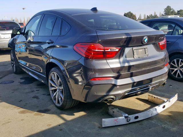 5UXXW7C38H0U26461 - 2017 BMW X4 XDRIVEM GRAY photo 3