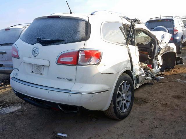 5GAKVCKD5DJ248905 - 2013 BUICK ENCLAVE WHITE photo 4