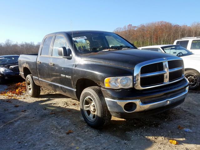 1D7HU18N84J180072 - 2004 DODGE RAM 1500 S BLACK photo 1