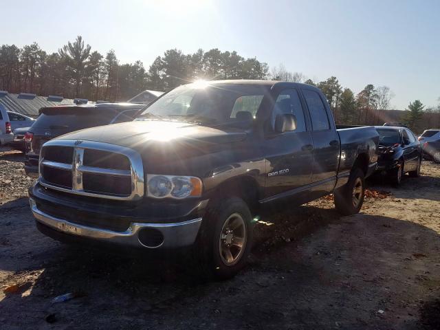 1D7HU18N84J180072 - 2004 DODGE RAM 1500 S BLACK photo 2