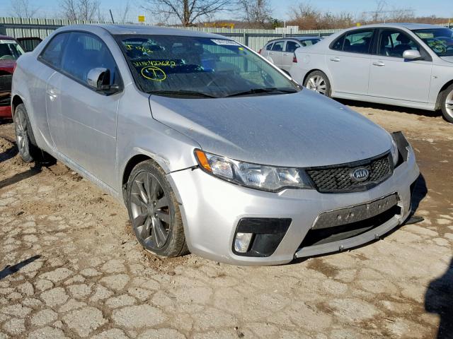 KNAFW6A32B5422682 - 2011 KIA FORTE SX GRAY photo 1