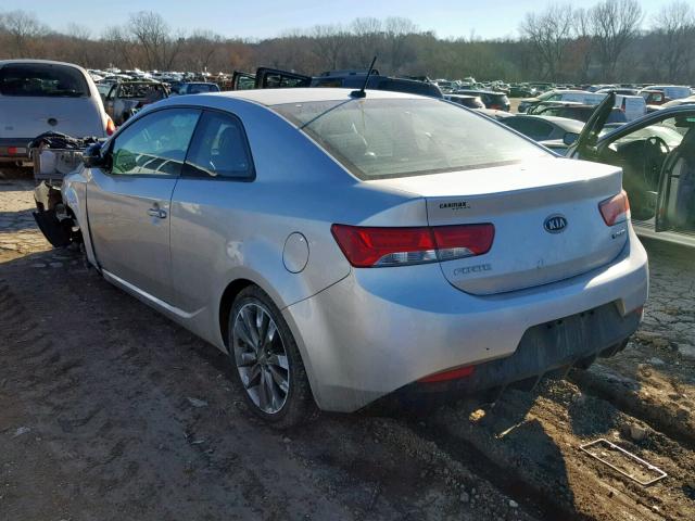 KNAFW6A32B5422682 - 2011 KIA FORTE SX GRAY photo 3