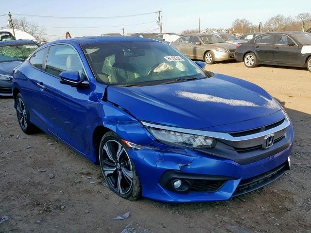 2HGFC3B94GH350821 - 2016 HONDA CIVIC TOUR BLUE photo 1