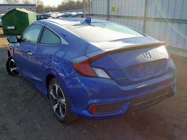 2HGFC3B94GH350821 - 2016 HONDA CIVIC TOUR BLUE photo 3