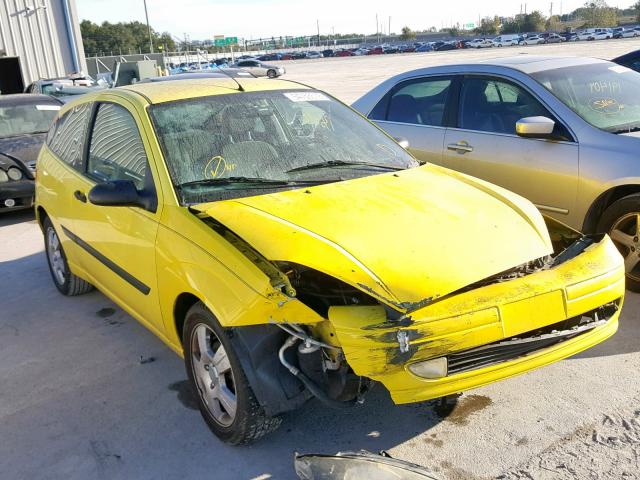 3FAFP31303R145940 - 2003 FORD FOCUS ZX3 YELLOW photo 1
