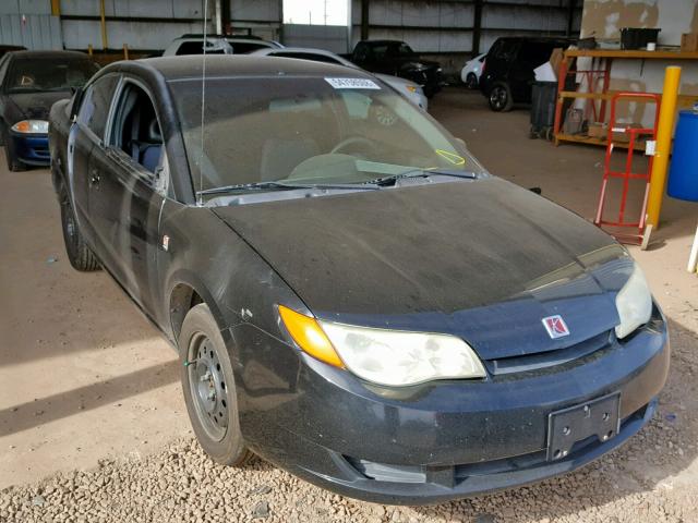 1G8AN12F54Z186644 - 2004 SATURN ION LEVEL BLACK photo 1