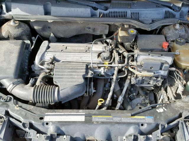 1G8AN12F54Z186644 - 2004 SATURN ION LEVEL BLACK photo 7