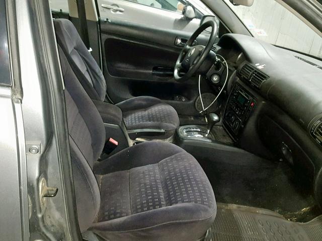 WVWPD63B93P049020 - 2003 VOLKSWAGEN PASSAT GLS GRAY photo 5