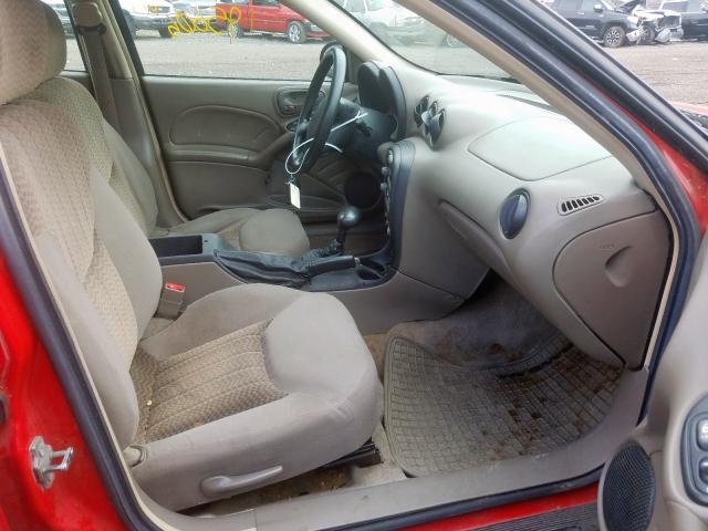 1G2NF52EX4M698517 - 2004 PONTIAC GRAND AM S RED photo 5