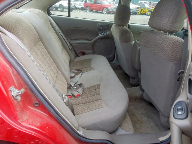 1G2NF52EX4M698517 - 2004 PONTIAC GRAND AM S RED photo 6