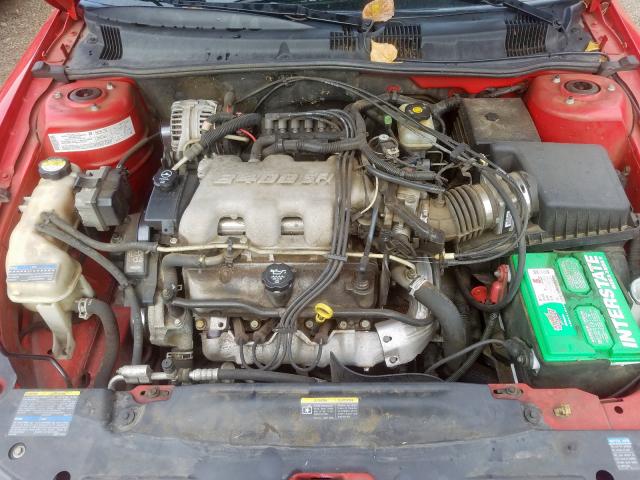 1G2NF52EX4M698517 - 2004 PONTIAC GRAND AM S RED photo 7