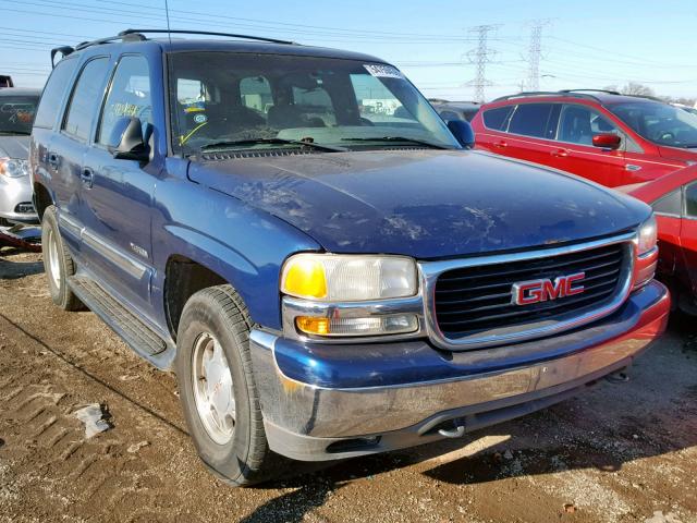 1GKEK13T91J207711 - 2001 GMC YUKON BLUE photo 1