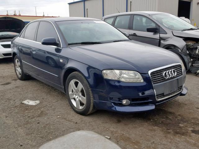 WAUAF78E96A141967 - 2006 AUDI A4 2 BLUE photo 1